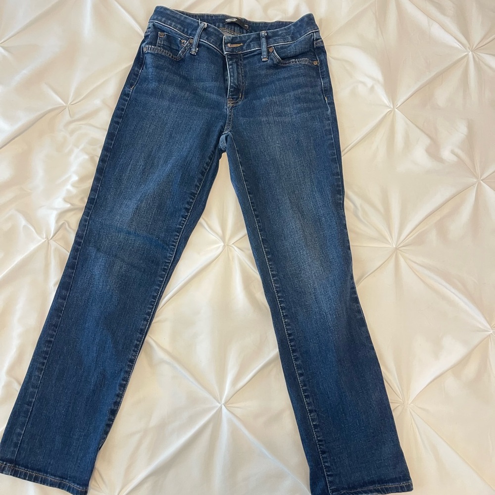 Simply Vera Vera Wang Blue Denim Capris
